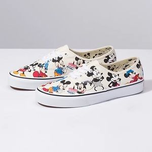 mickey mouse authentic vans
